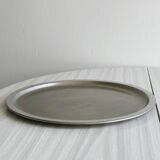 Plateau rond en inox