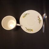 Tasse et sous-tasse Centaurée création MOBIL