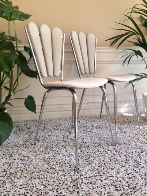 Chair 70's batch file "flower petals"