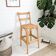 Tabouret de Bar Mid Century Vintage Boho Tabouret de Bar Chaise de Bar Bamb