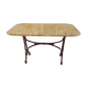Bistro table vintage marble
