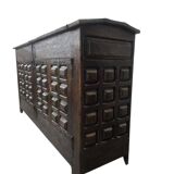 Brutalist vintage Spanish sideboard / sideboard / cabinet
