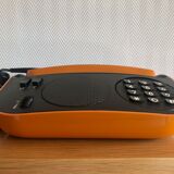 Vintage PTT Phone Telic t75 Orange from 1975