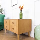 Small vintage oak sideboard