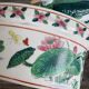 Large covered duck-shaped porcelain pot in China