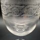Baccarat crystal glassware and decanter set, Athenian engraving
