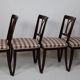 Chaise classique 1960 suède