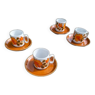 Set of Tognana cups Italy 1970