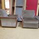 Paire de fauteuils ancien Burov de style Art Déco
