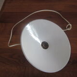 Old suspension in enamelled sheet