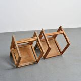 André Sornay: pair of chairs, France circa 1960