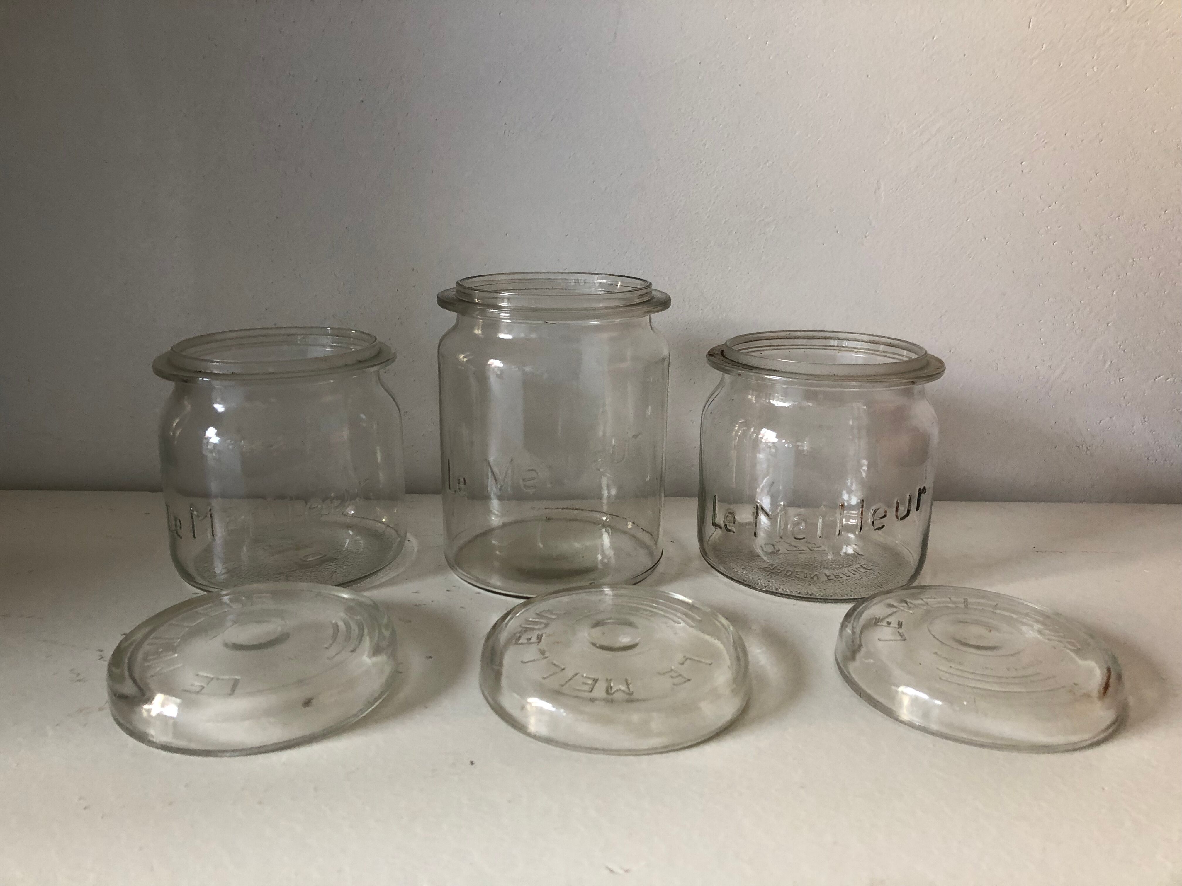 Jar 'best' trio vintage