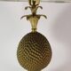 Brass Pineapple Lamp 1970 vintage France