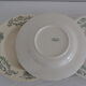 Lot de 5 assiettes creuses en terre de fer