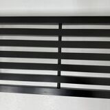 Mid-century slatted wooden bench Martin Visser style , 1970’s