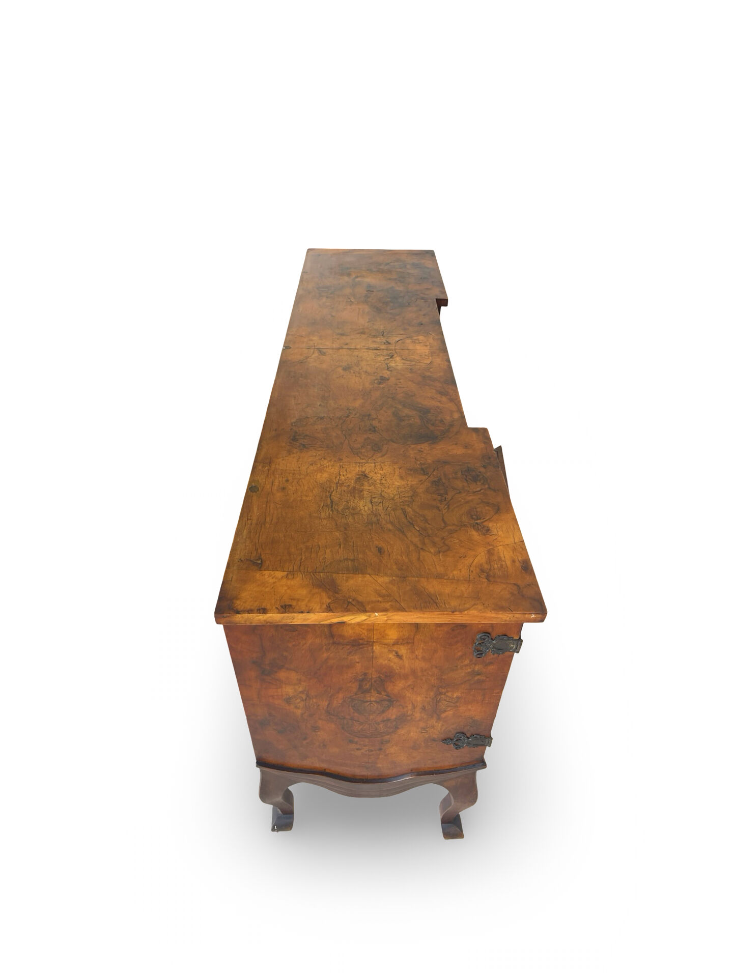 Walnut buffet, antique Italian, 1930s.