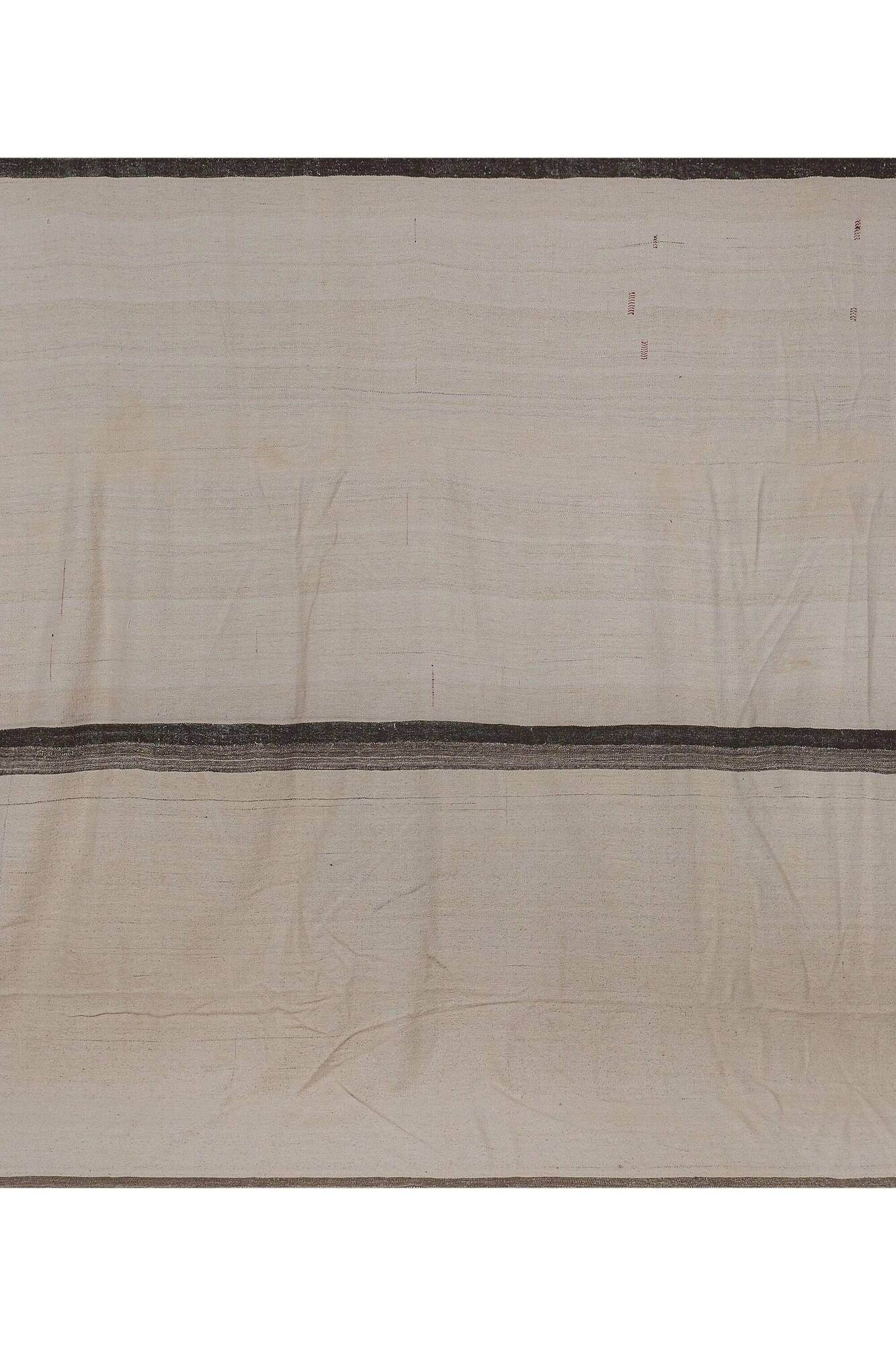 Vintage Turkish kilim, handwoven, 355x349 cm.