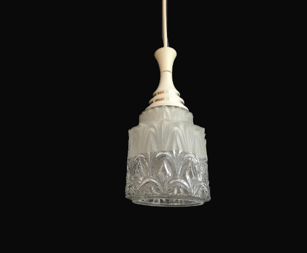 Vintage 1950s  mid century modern ceiling lamp
