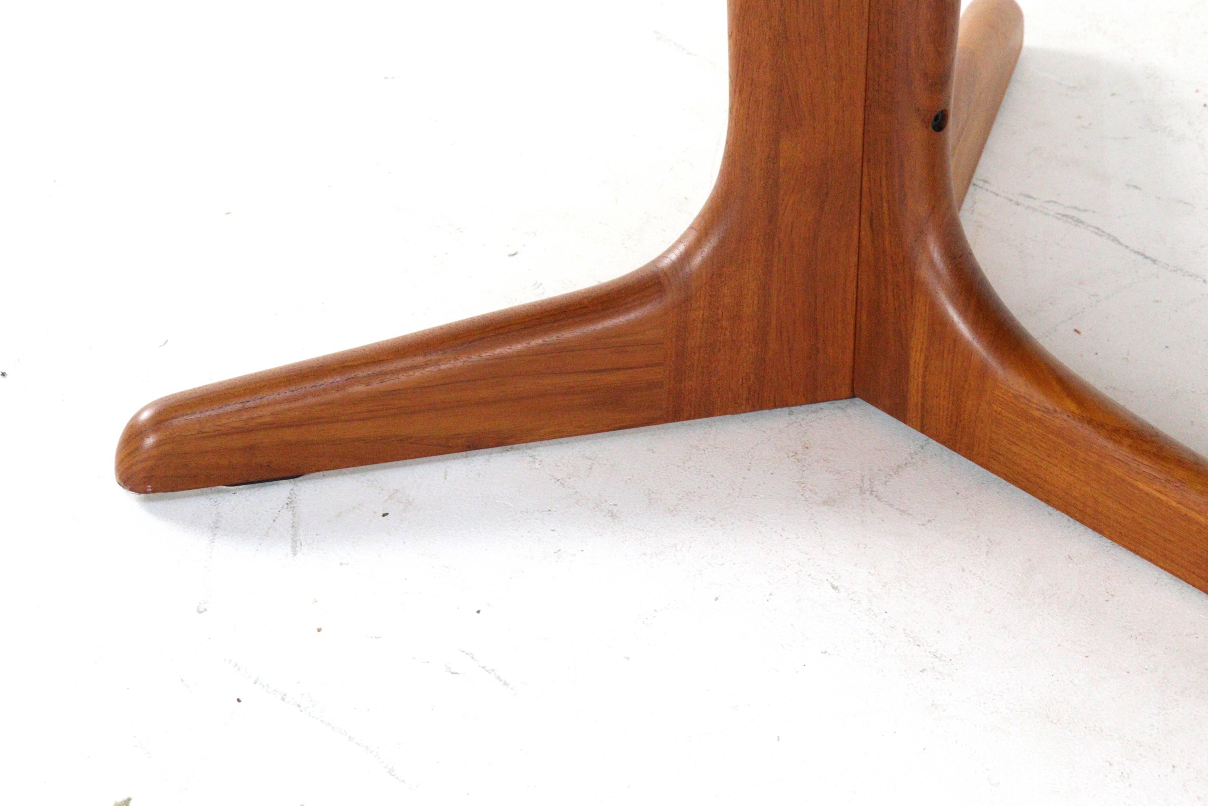 Oval 2x extendable dining table XL 'Nymindegab' - danish design vintage