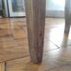 Vintage wooden and straw bar stool — Brutalist Style / Perrian
