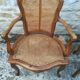 Louis xv style canne chairs