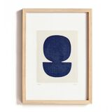 collection of 5 abstract paintings on paper signed Eawy