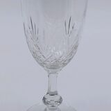 6 Saint Louis crystal water glasses Massenet model