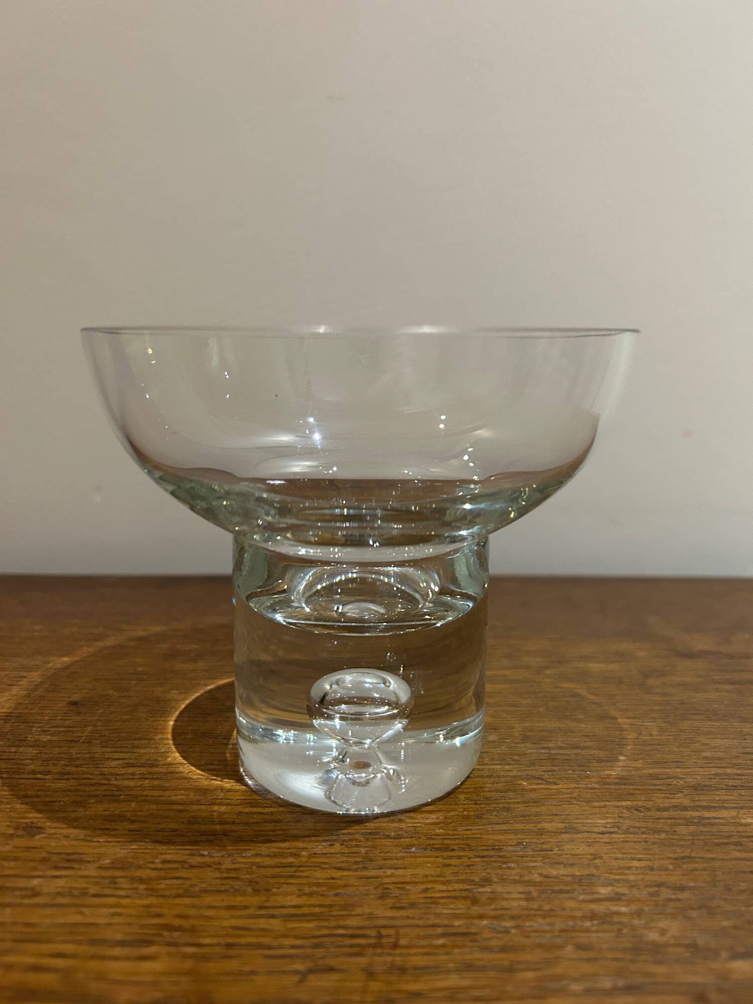 Bubble crystal candle holder