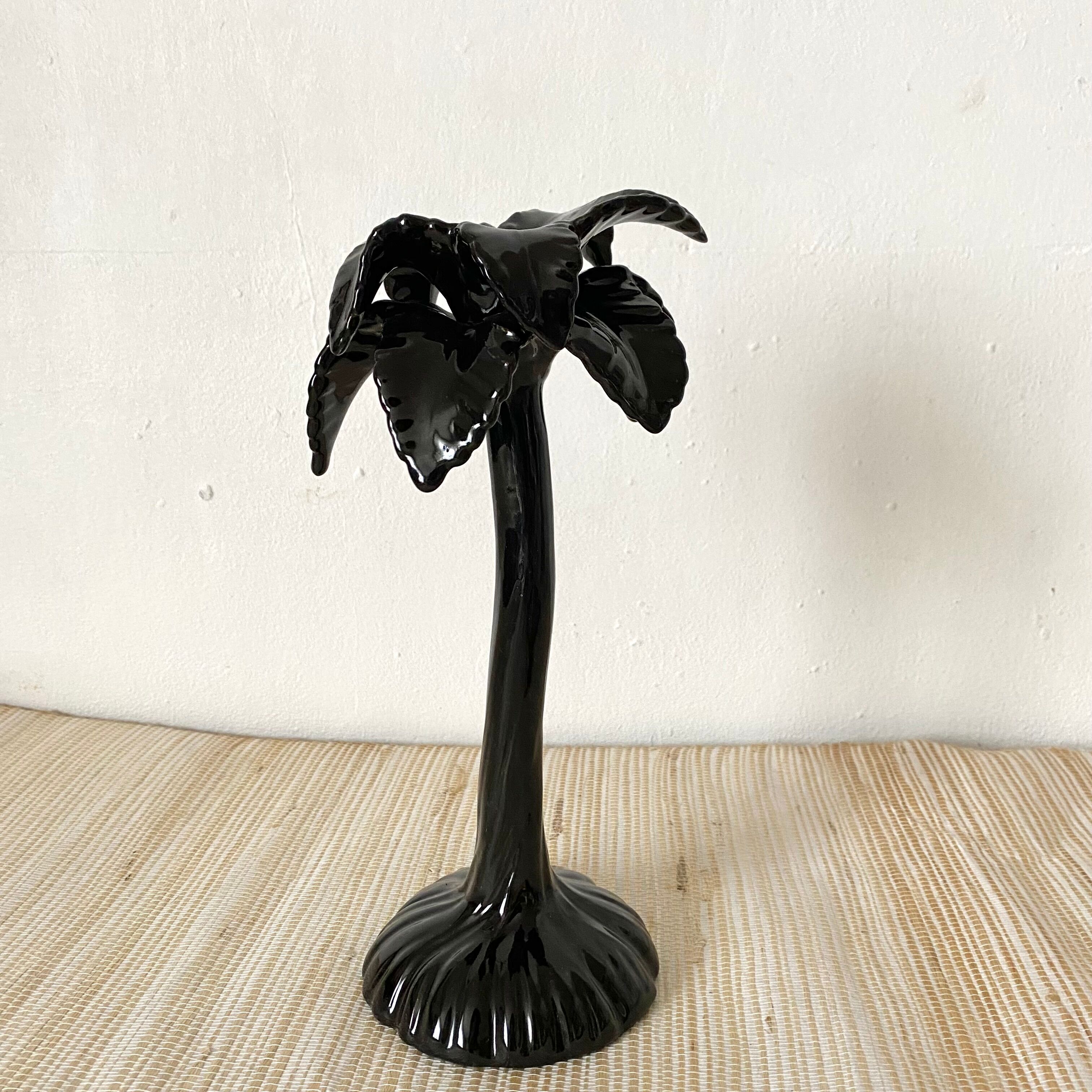 Palm candle holder 80s-90s