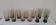 Set of 12 80's long drink glasses