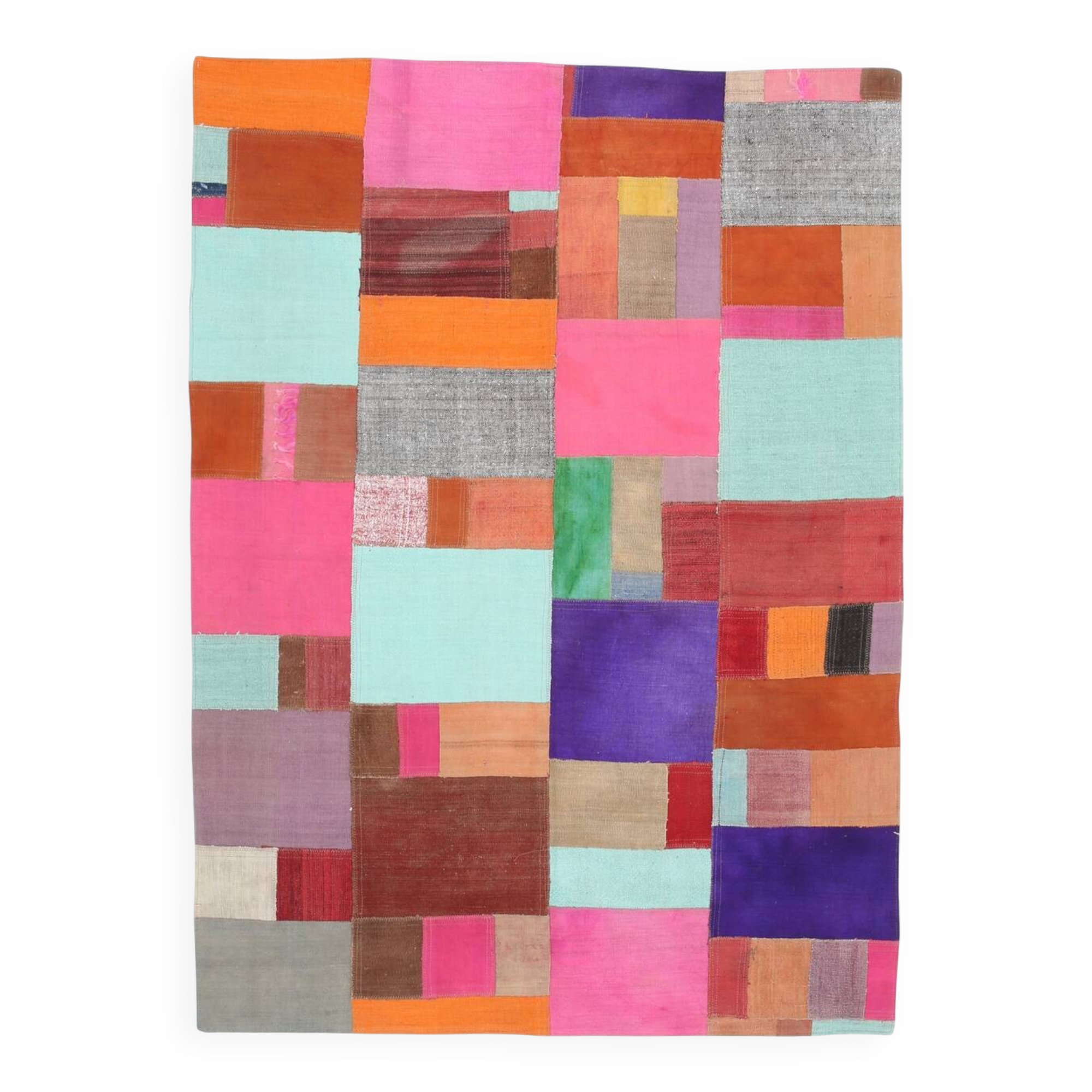 5x7 Vintage Kilim Rug, 153x211Cm