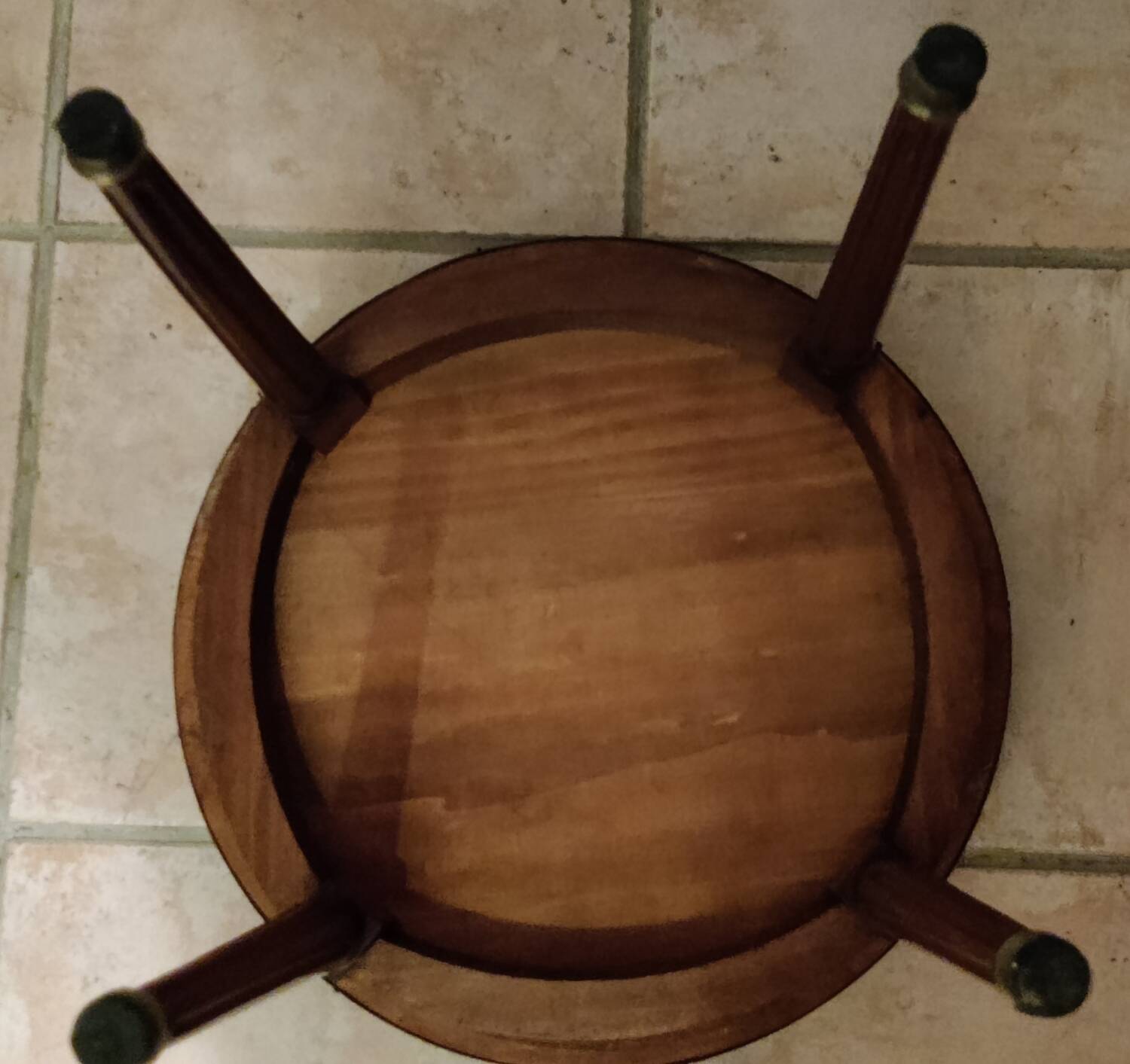 Table bouillotte meuble ancien