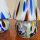 Vintage Murano glass tealight holders (X2)