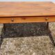 Table ou bureau avec 1 tiroir patine caramel