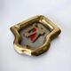 Brutalist "Puzzle" ashtray by David Marshall, Spain, 1970s