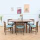 6 chaises vintage design scandinaves