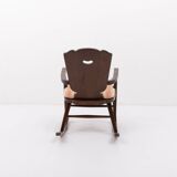 Mid-Century Scandinavian rocking chair