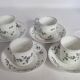 Pillivuyt porcelain tea or coffee service, floral model, Paris exhibition 1900