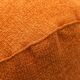 Vintage lounge armchair in orange fabric, 1970s design modernism