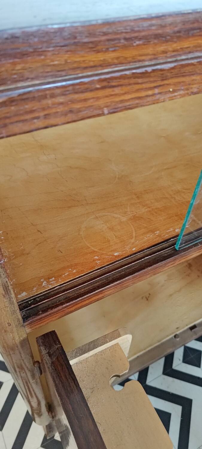 Rosewood bar cabinet