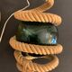 Rope lamp, handmade in the 70s