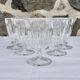 Set of 9 Arc stemmed glasses