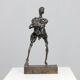 Expressive standing figure by Anthony Binstead, Belgium 1980s