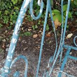 Wrought iron bench