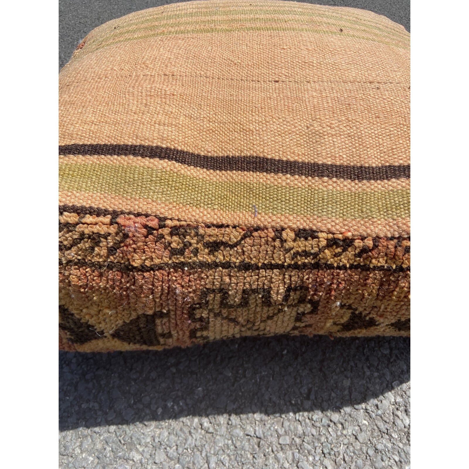 Pouf cushion soil Moroccan berbere boujaad