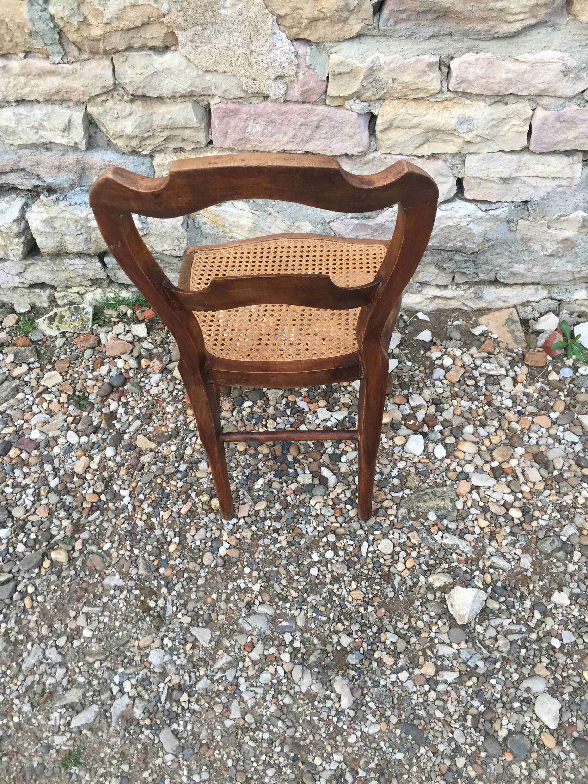 Louis Philippe caned chair