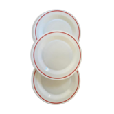 Flat arcopal plates