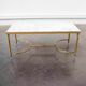 Marble coffee table
