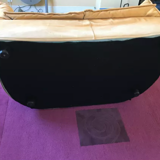 Alcantara leather sofa 2 places