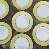 Yellow plates with relief Moulins des Loups - Orchies